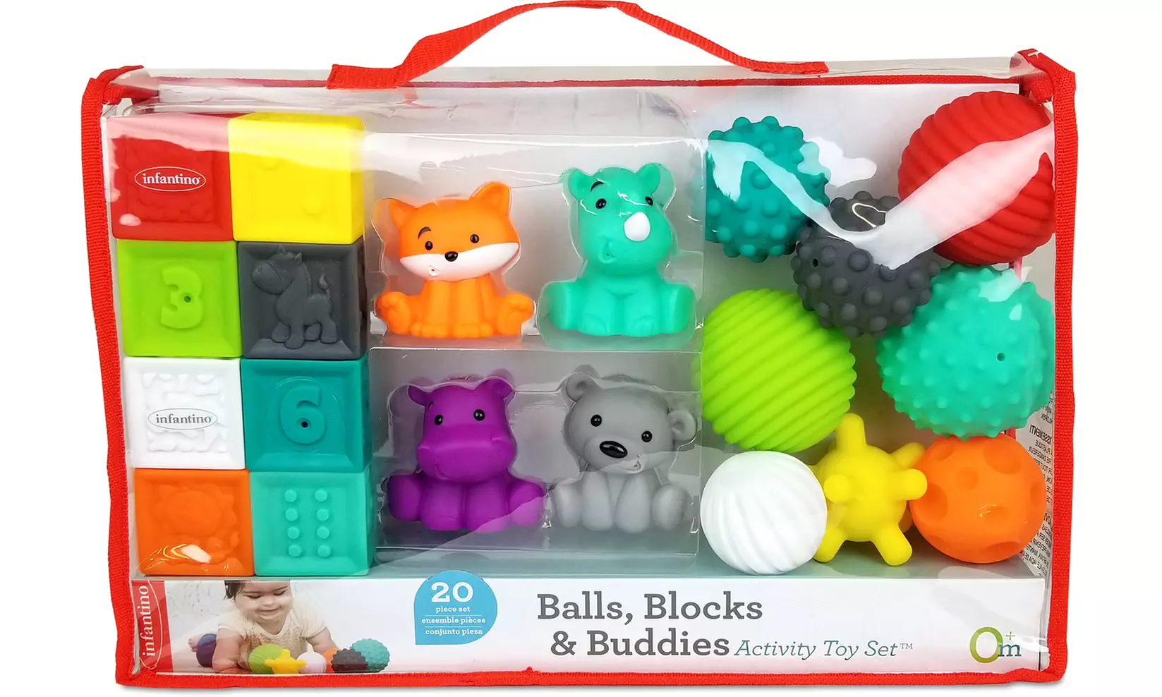 Infantino Sensory Balls, Blocks and Buddies Set - Image 6