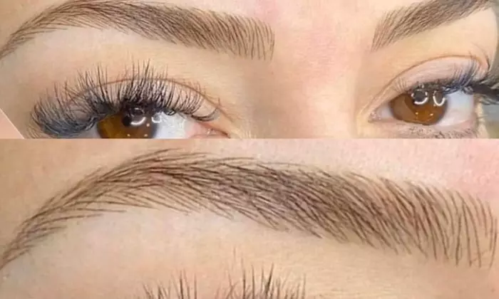 Sesión de microblading o microshading de cejas
