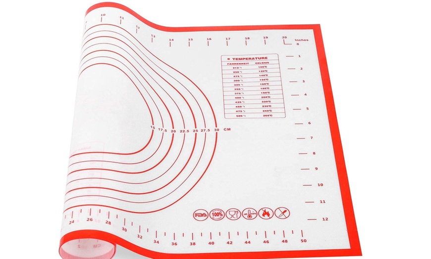 Image 5: 1 ou 2 tapis de cuisson en silicone antiadhésif