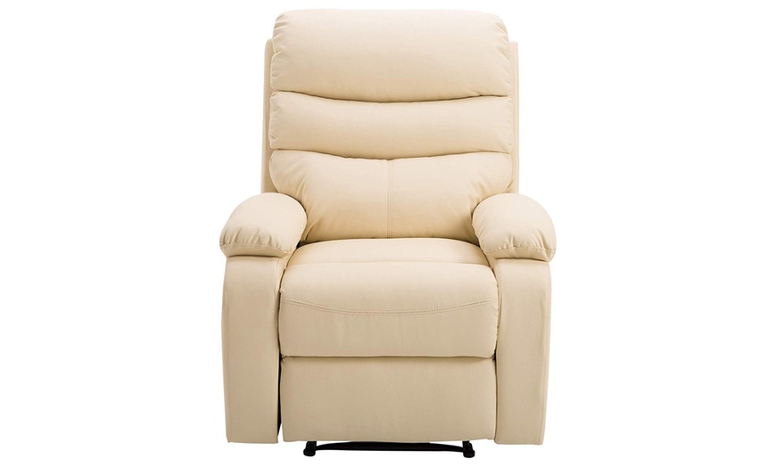 Image 3: Padded Recliner Armchair