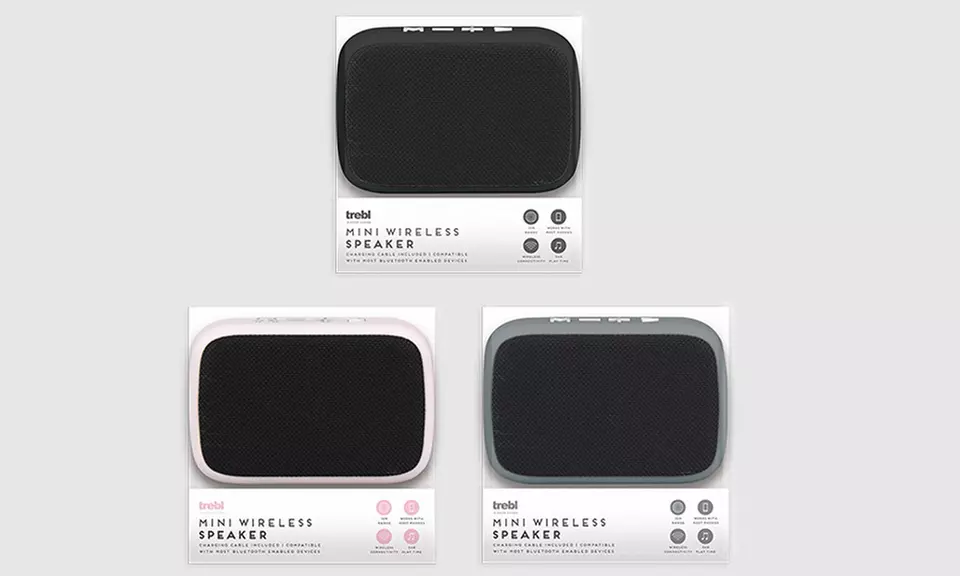 1x oder 2x kabelloser Mini-Lautsprecher mit Bluetooth-Funktion in der Farbe nach Zufallsprinzip - Second Medium