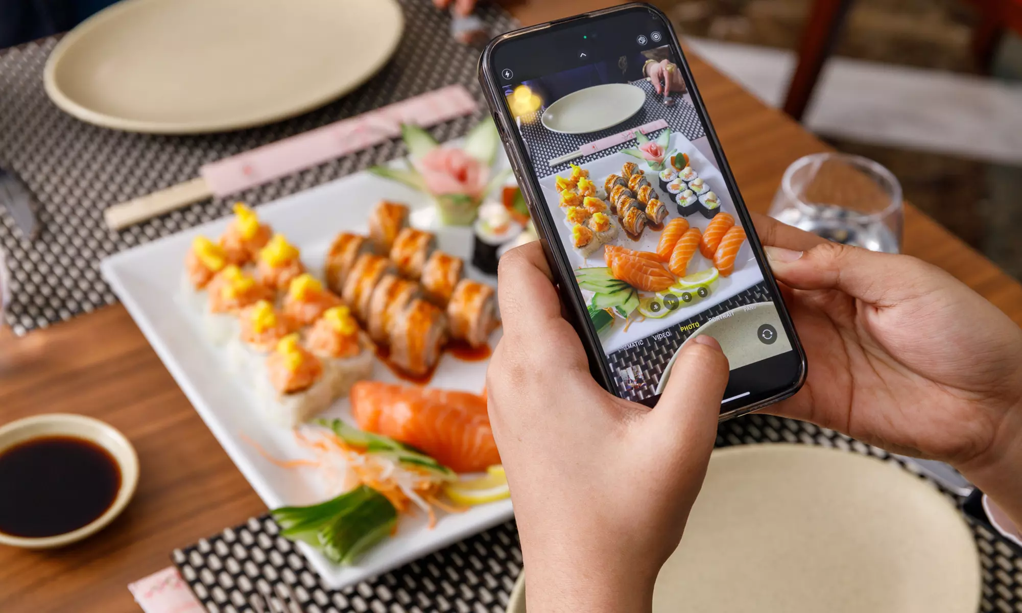 Sushi Set Menu with a beverage at Keway Mai @ 4* City Seasons Al Hamra