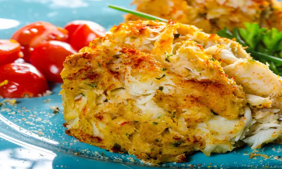 Eight or 16 Jumbo Lump Crab Cakes from Harbour House Crabs (Up to 44% Off) - Primary Image
