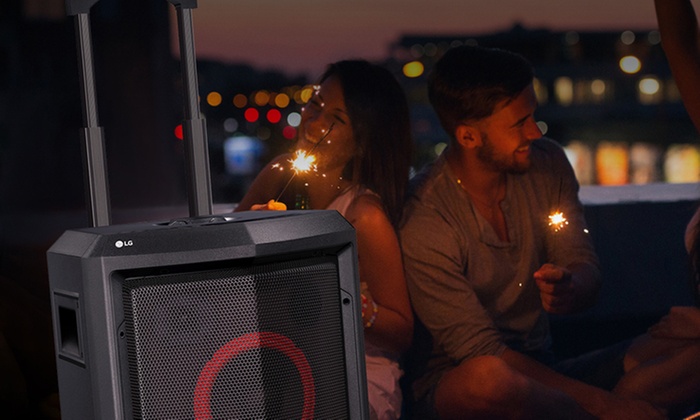 lg fh2 portable speaker