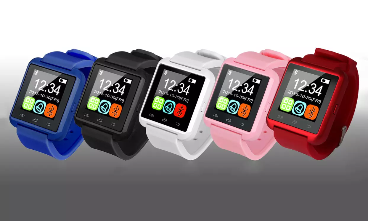 Bluetooth Smartwatch and Health Tracker - Primary Image