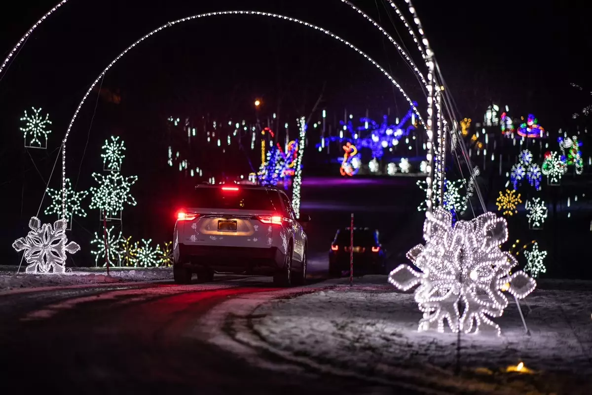 Peace, Love & Lights Holiday Lights from Nov 28 - Dec 28 in Bethel, NY