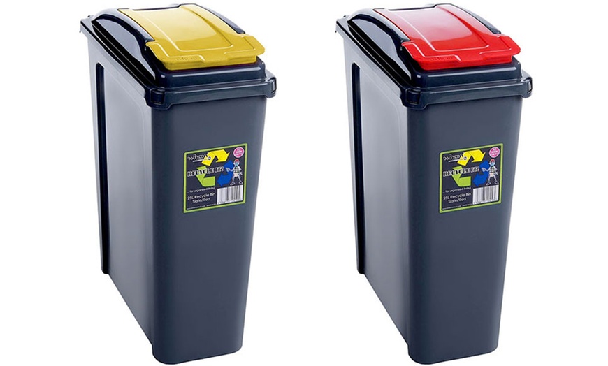 Image 8: Slimline Recycle Bin