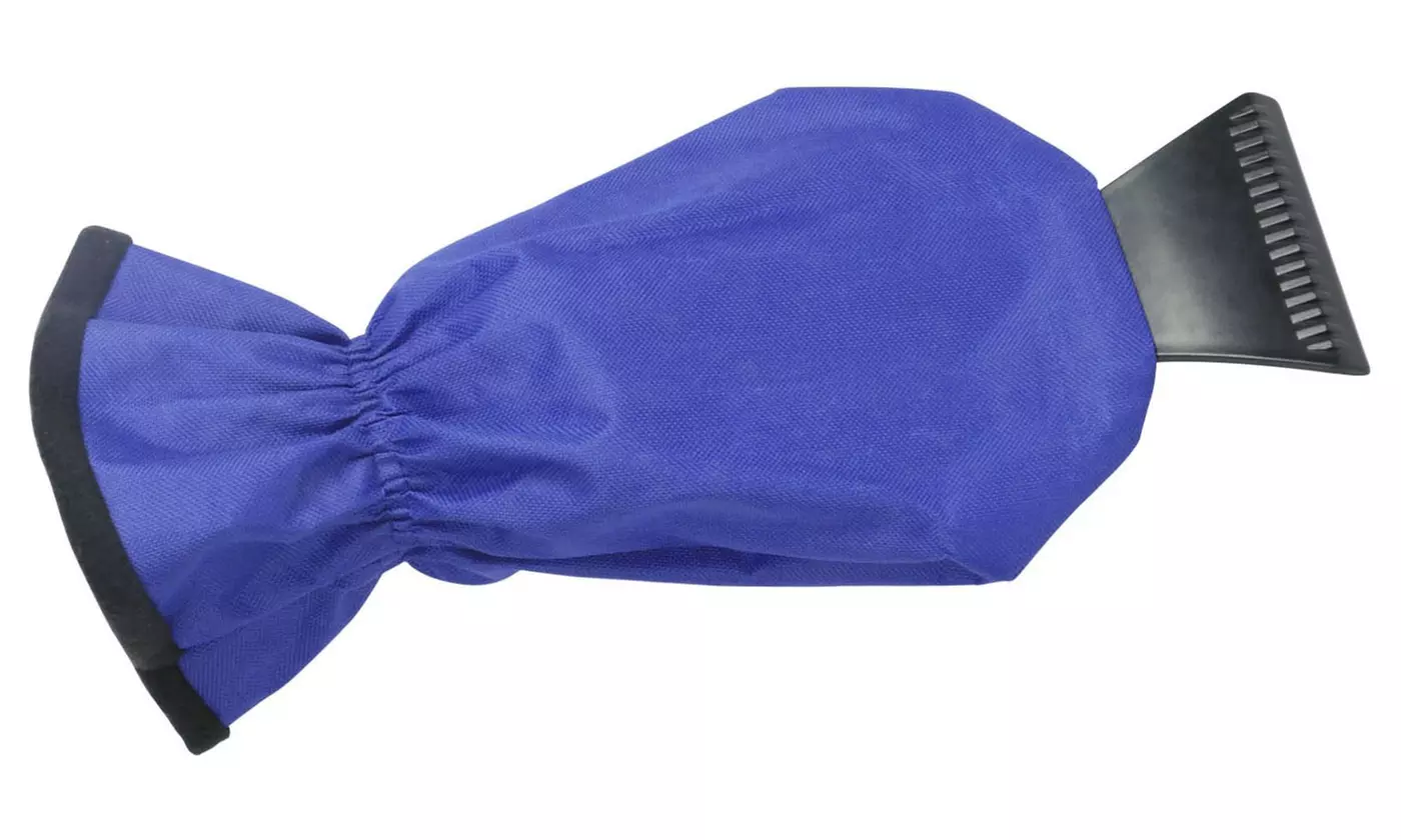 One- or Two-Pack iMounTEK Waterproof Fleece-Lined Ice Scraper Glove