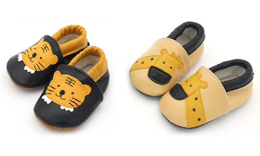 vegan leather baby shoes