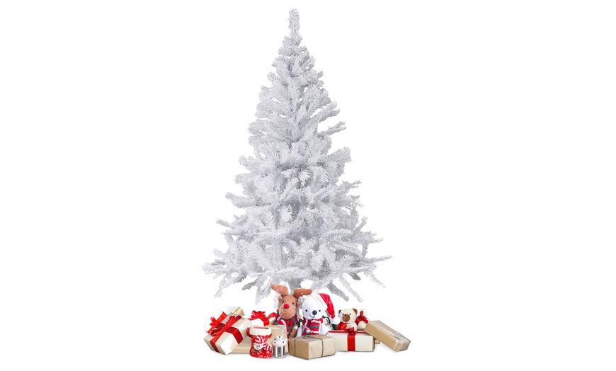 Image 3: Árbol de Navidad artificial blanco