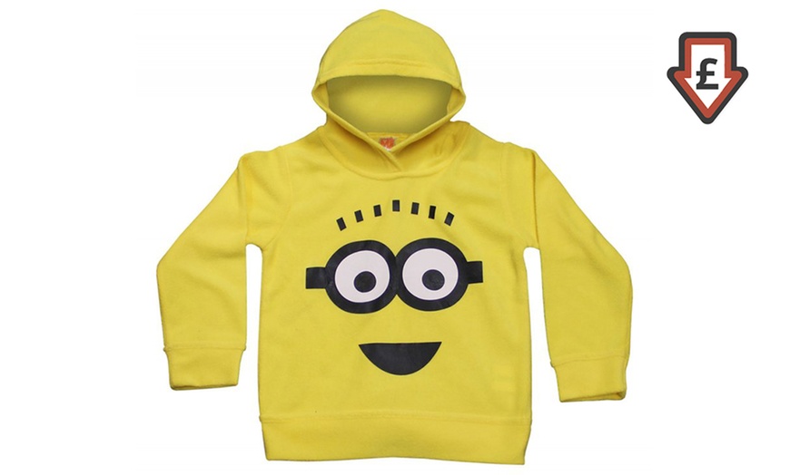 Image 1: Minions-Themed Hoodie