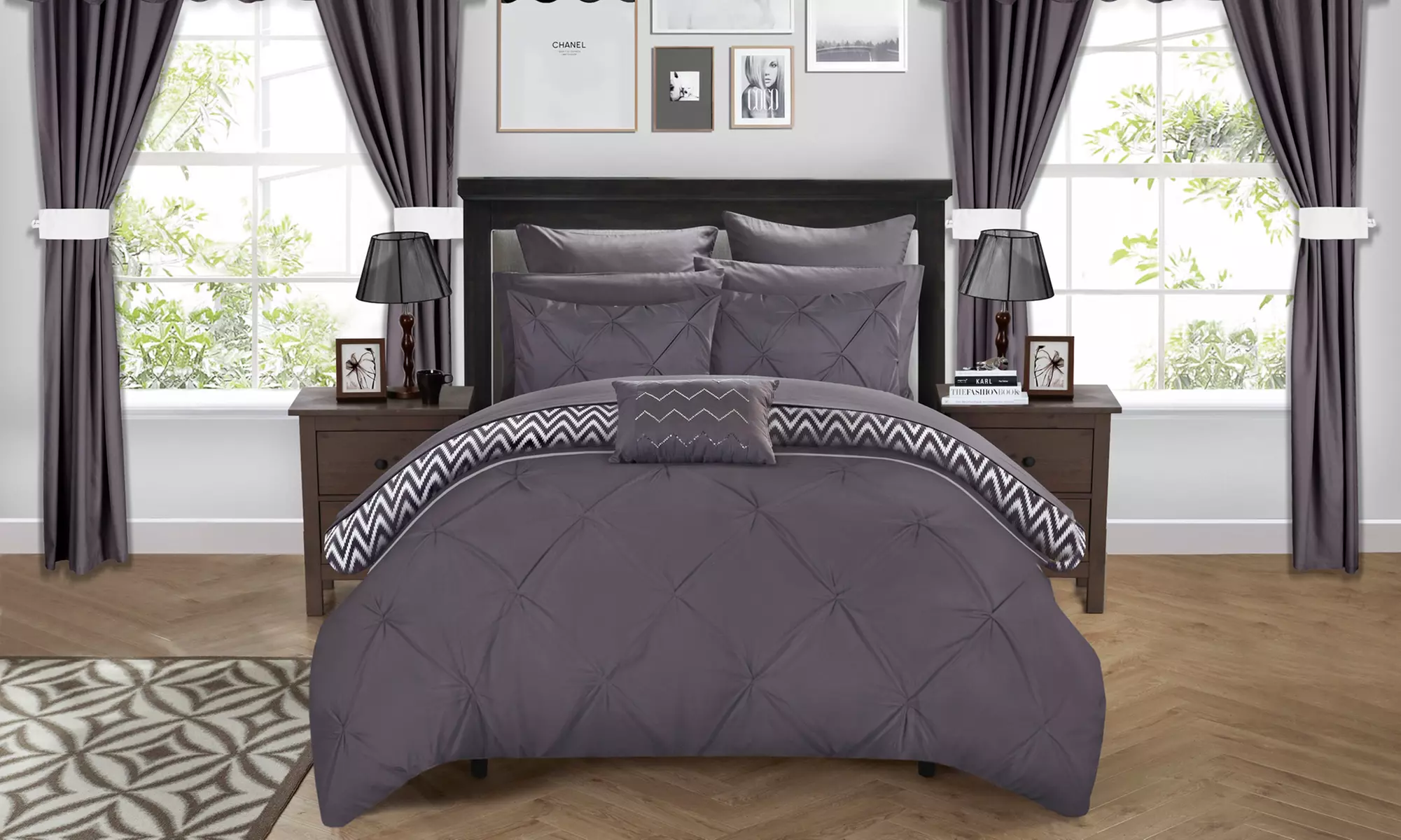Knoxville Reversible Complete Bedroom in a Bag (20-Piece) - Primary Image