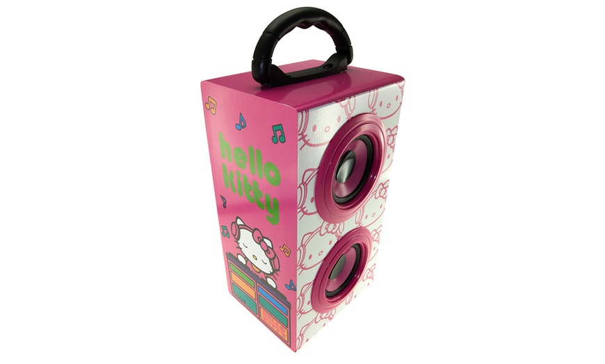 Image 2: Hello Kitty/Spongebob Speaker