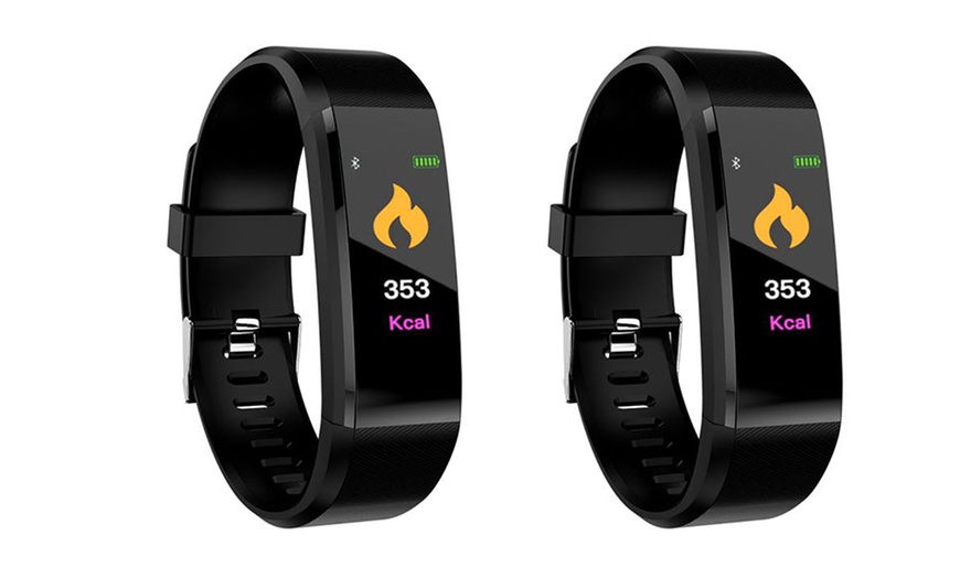 Image 9: Smart Bracelet with Health Monitor