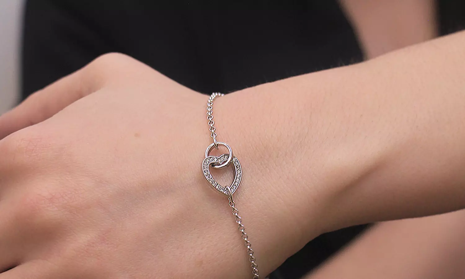 Locked Heart Bracelet Chain Bracelet