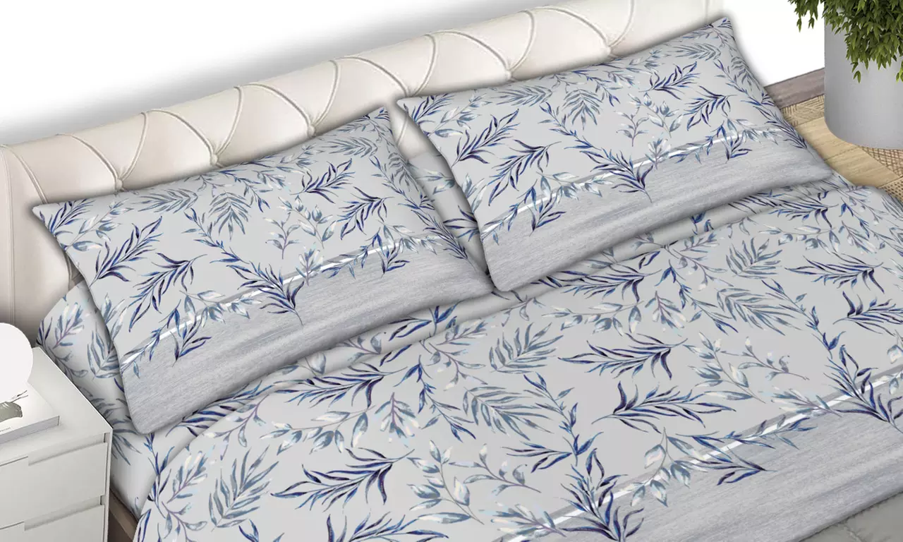 Lenzuola in 100% pure cotone di flanella, anti-pilling, disponibili in varie misure e fantasie - Primary Image