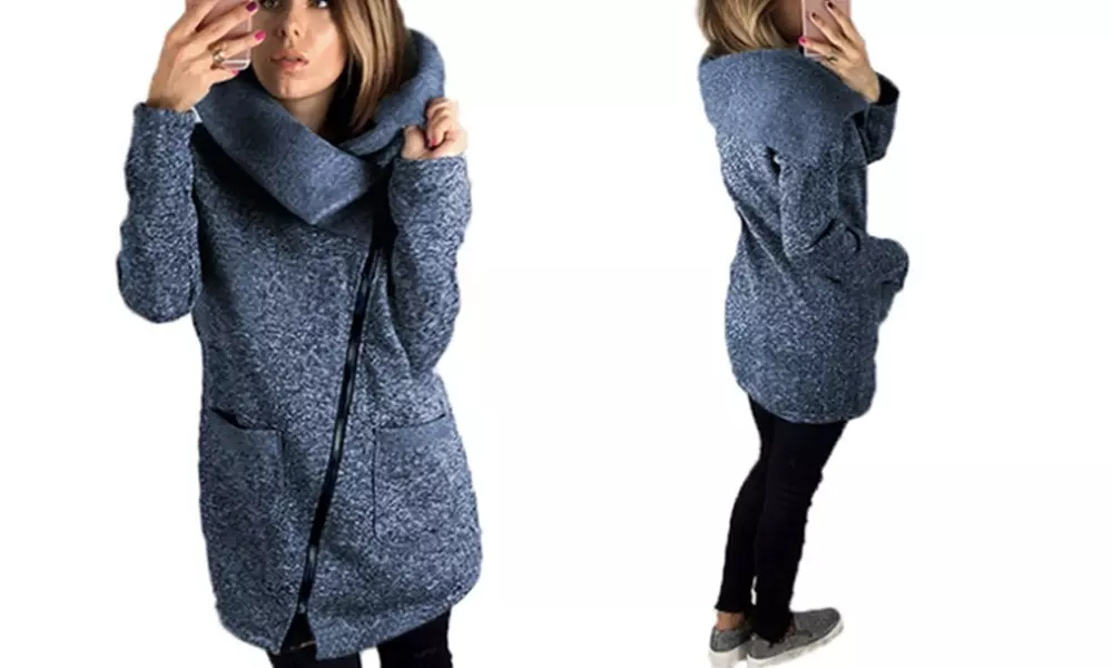 Chunky Knitted Coatigan - Image 4