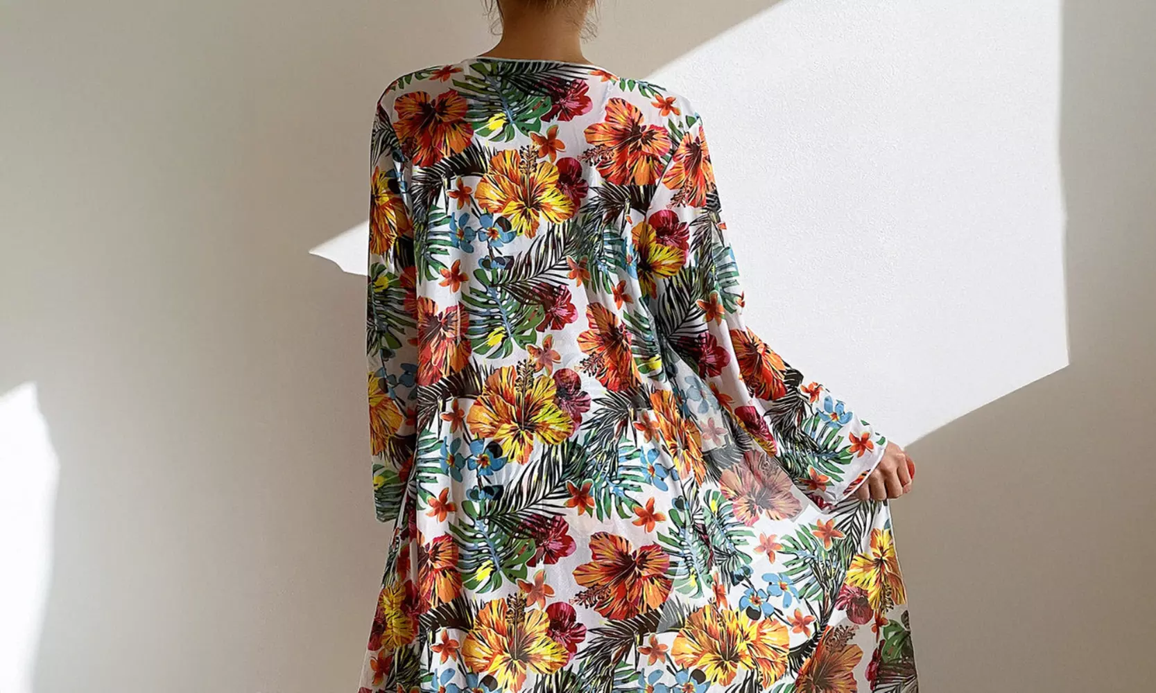 Bikini 3 pezzi con kimono