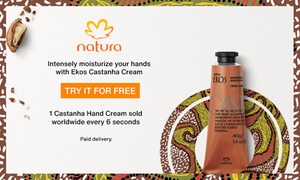 Hand Cream Ekos Castanha 40g, or £15 or £50 Toward Orders at Natura