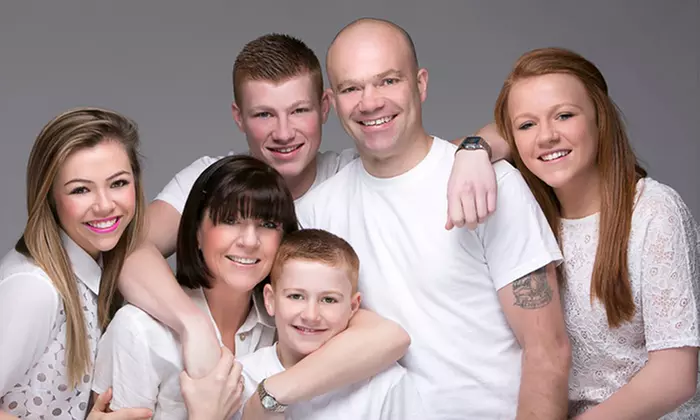 Family Photoshoot With Prints