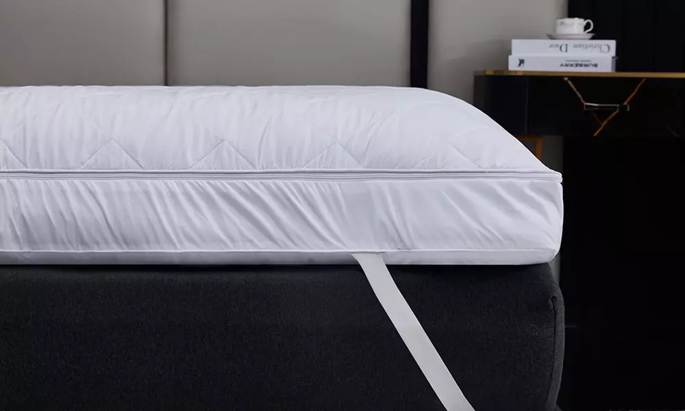 Heated Mattress Topper - Soft 10cm Microfiber Dual Control - Primary Image