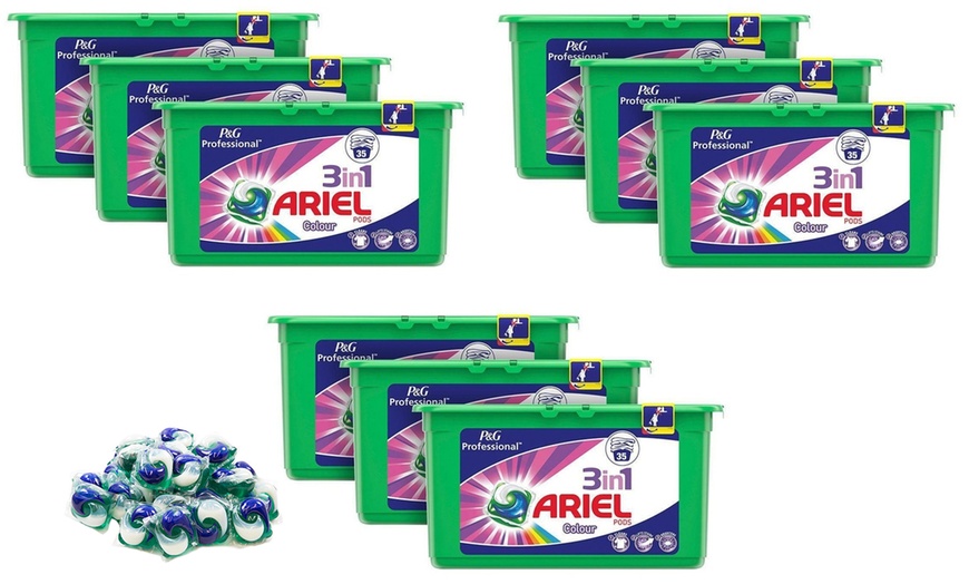 Image 1: Ariel Three-in-One Washing Pods