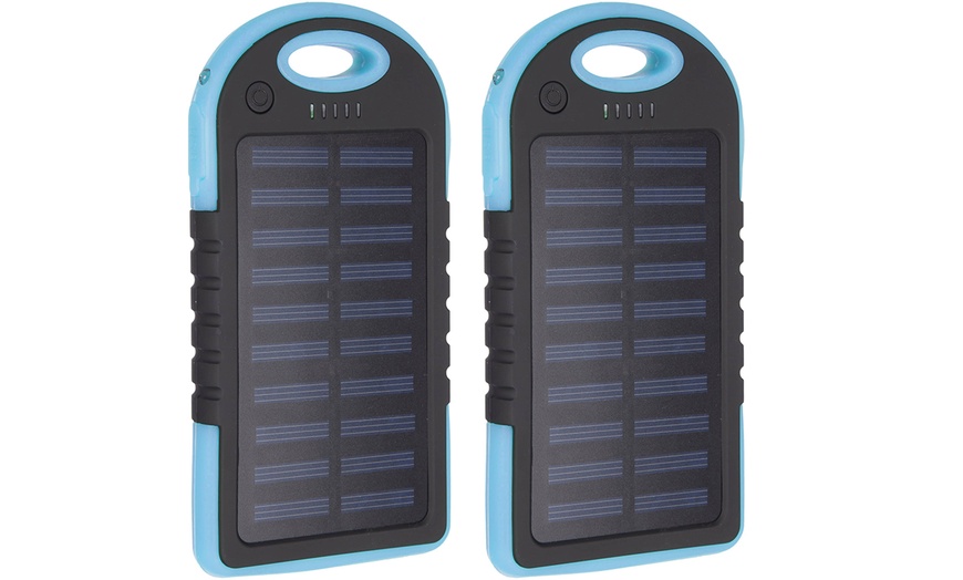 Image 6: Solar-Powered Power Bank