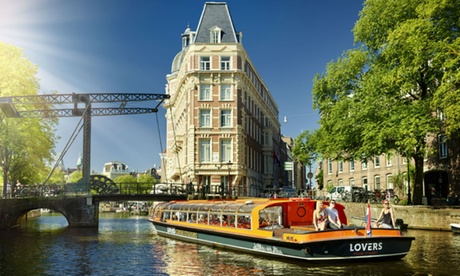 Croisière d'1h sur les canaux pittoresques d'Amsterdam, pour enfants et adultes, dès 6,99 € avec Rederij Lovers