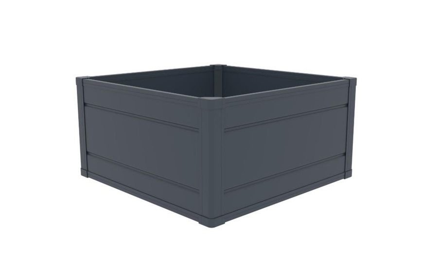 Image 6: Garden Gear High Density Plastic Raised Garden Bed