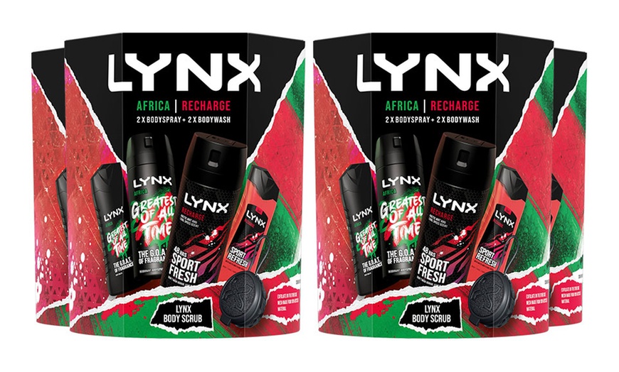 Image 4: Up to Four Lynx 4-Piece Gift Sets for Him