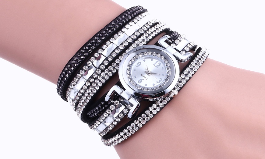 Image 25: Women's Watch Made with Crystals from Swarovski®