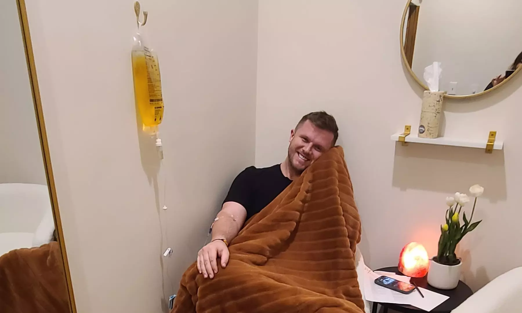 Energy and Immunity Drip IV Infusion or Vitamin C Drip at iHydrate (Up to 45% Off) - Primary Image