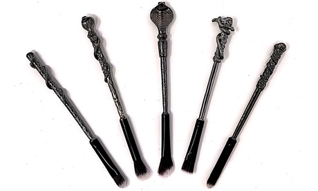 1 o 2 set da 5 pennelli Harry Potter Snake Style