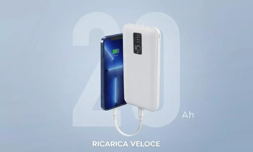 Power bank da 20000 mAh