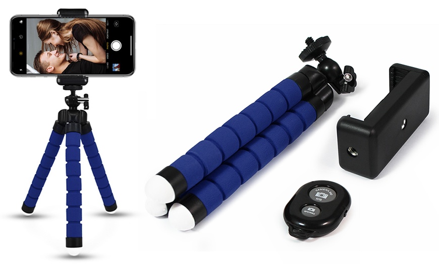 Image 1: Smartphone Tripod Set