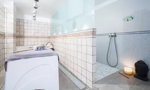 Spa privado con circuito termal y con opción a masaje para 1 o 2 personas en Spazio Nyxpert Sant Joan Despí