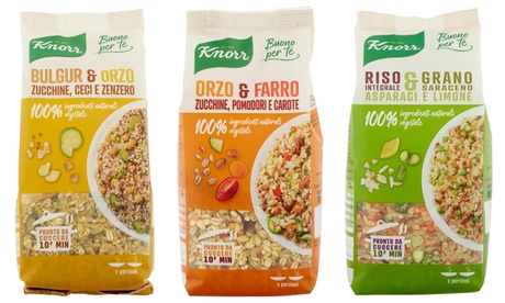 Fino a 6 confezioni di Knor Cuoci e Gusta, disponibile in 3 gusti