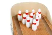 1 ou 2 véritables bowlings en bois miniature - Second Medium