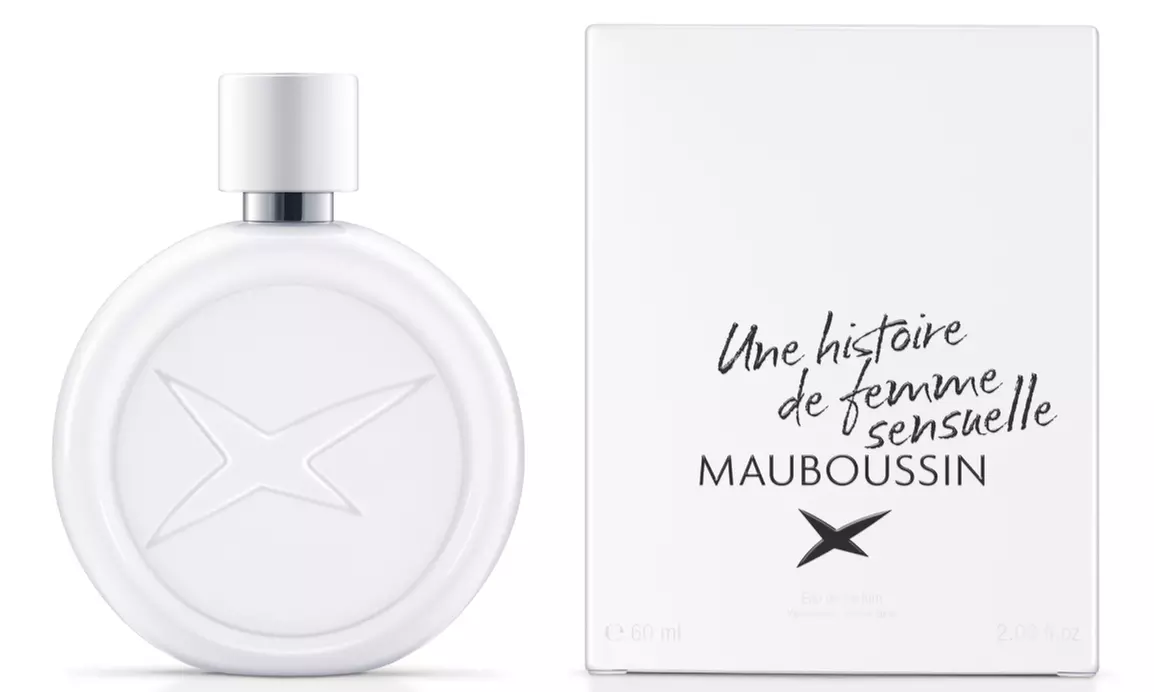 Eau de parfum florale "Une histoire de femme sensuelle" de Mauboussin, format vaporisateur de 90 ml - Primary Image