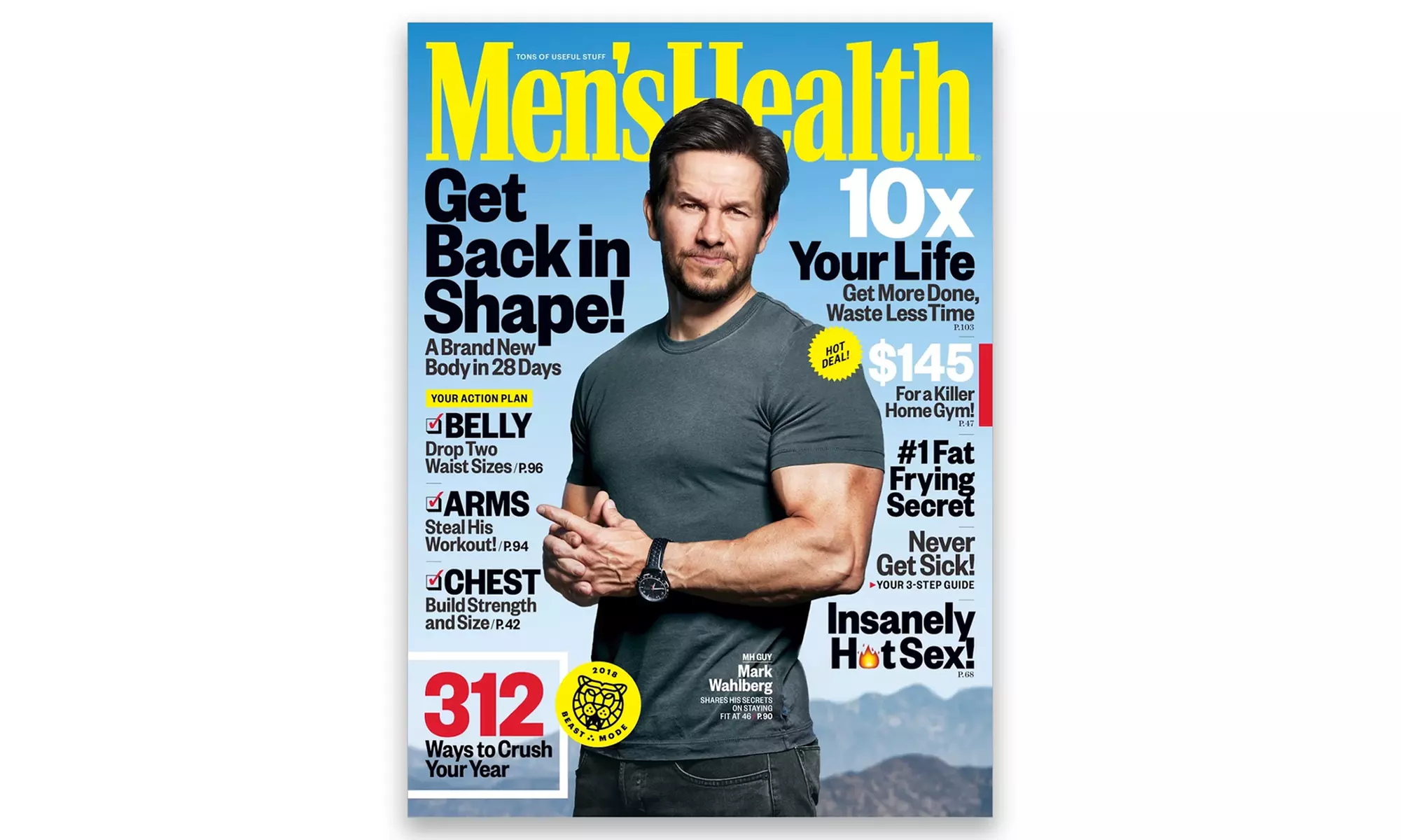 Men's Health Subscription for Six Months or One Year (Up to 60% Off) - Primary Image