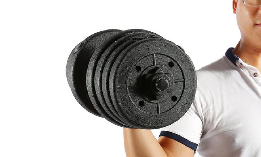 Image 6: 30kg Dumbbell Set