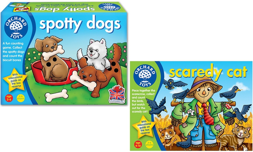 Image 1: Spotty Dogs or Scaredy Cat Game