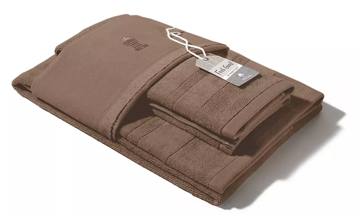 Set di asciugamani da bagno in spugna Joy