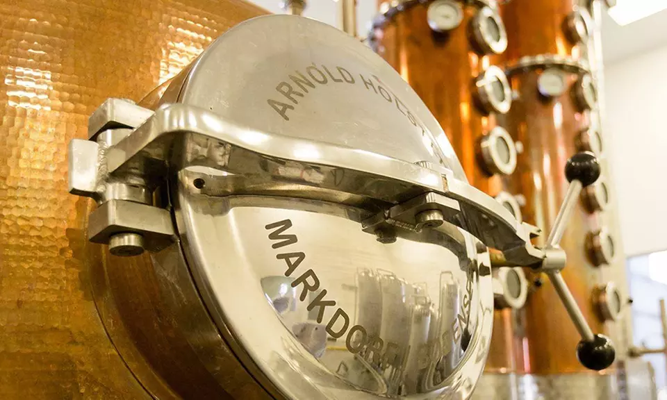 Distillery Tour, Tasting, and Italian Dining with Take-Home Bottle