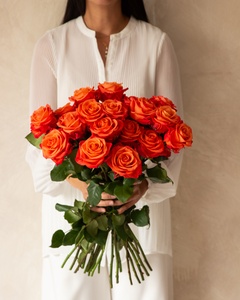 36 | Long Stem Rose Bouquet from Rose Farmers (Shipping Not Included) - Choice of Color - Luxury Long Stem Roses-Rose Farmers