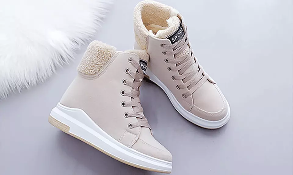 Baskets montantes fourrées - Second Medium