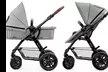 KinderKraft 3-in-1 Kinderwagen MOOV in Grau, Schwarz oder Navy - Second Medium