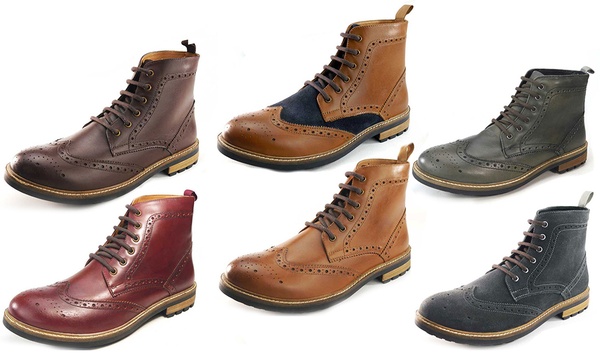 frank james brogue boots