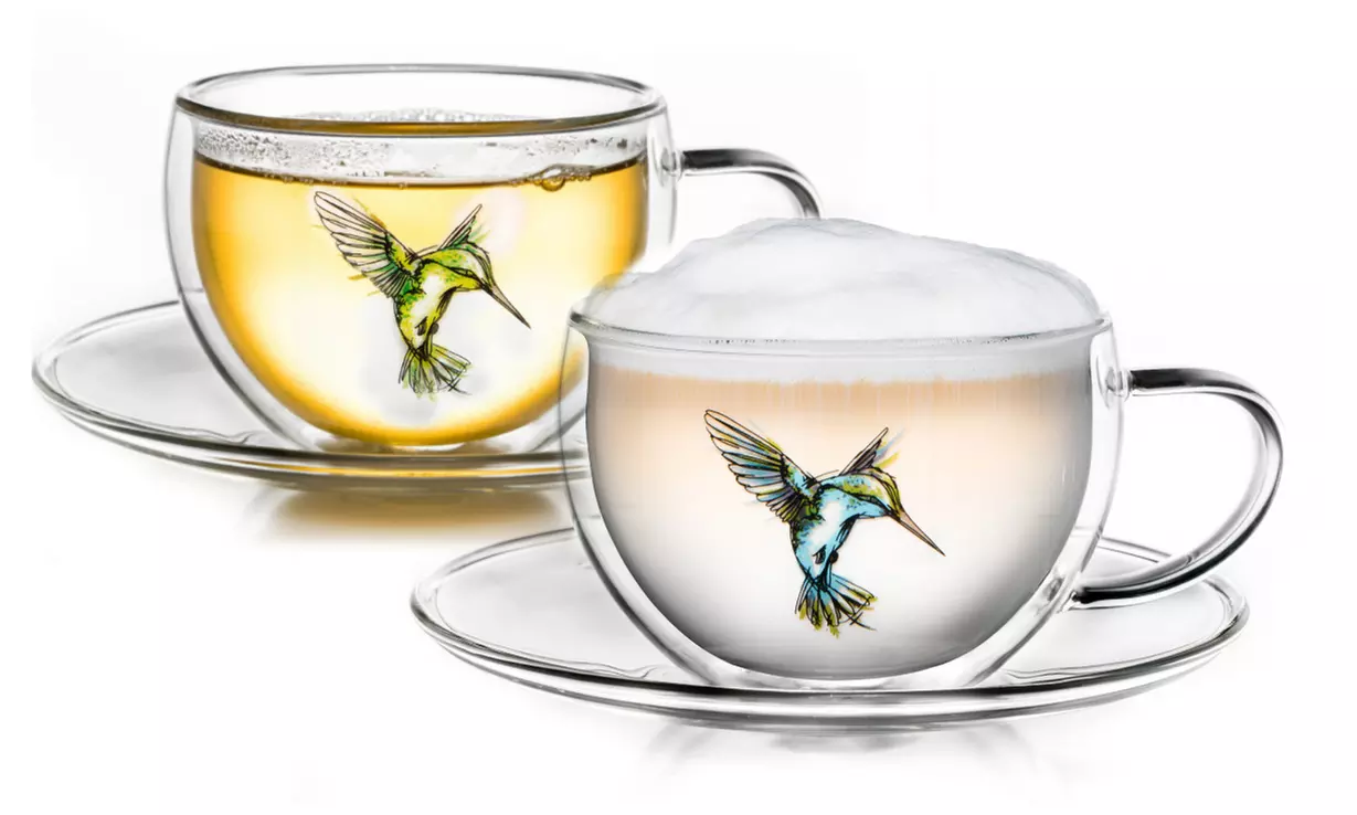 Lot de 2 à 6 tasses thermiques de 250 ml, marque Creano - Primary Image