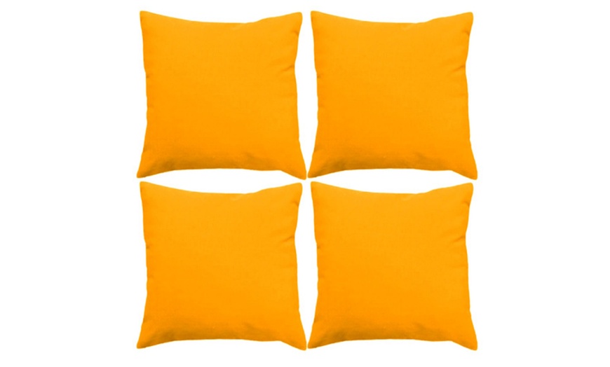 Image 15: 4pk Waterproof Outdoor Cushions